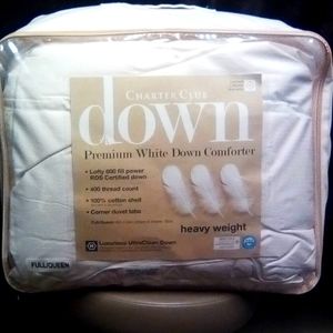 Charter Club Down Premium Withe Down Comforter